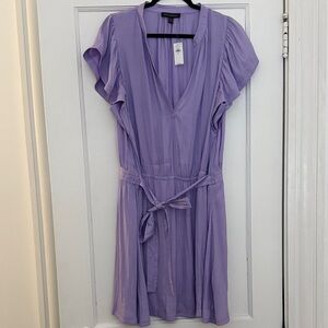 Banana Republic Lavender Mini Dress